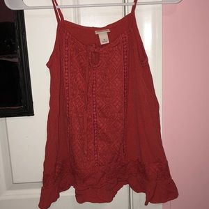 Tang top from target